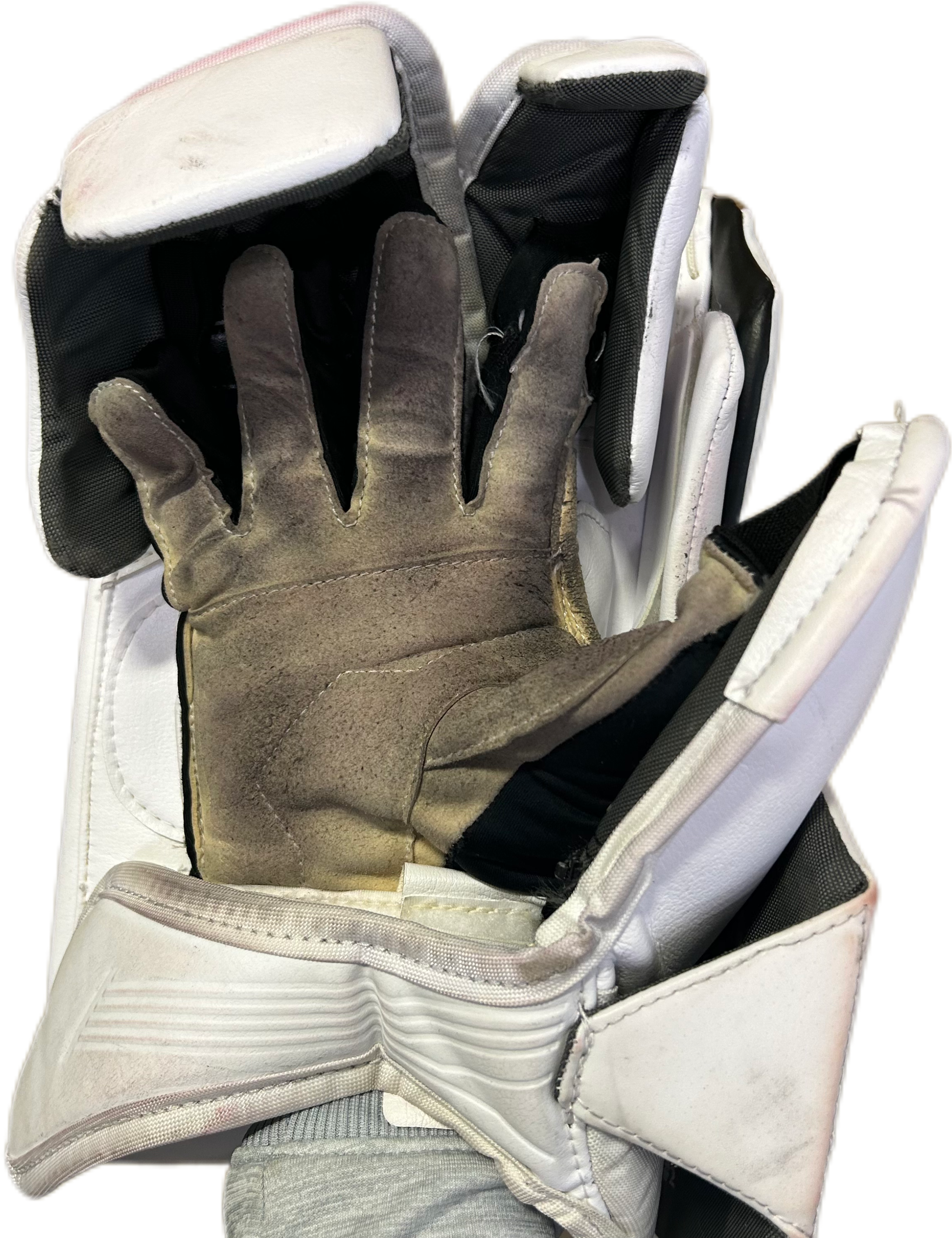 Bauer Supreme Mach - Ensemble complet Pro Stock d'occasion (blanc/marron/or)